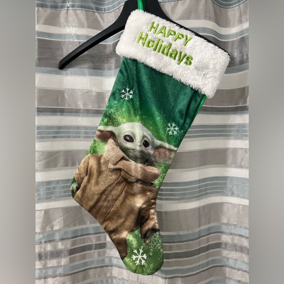 Star Wars The Child Happy Holidays Stocking - Picture 1 of 7